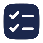 Checklist Minimalistic SVG Icon